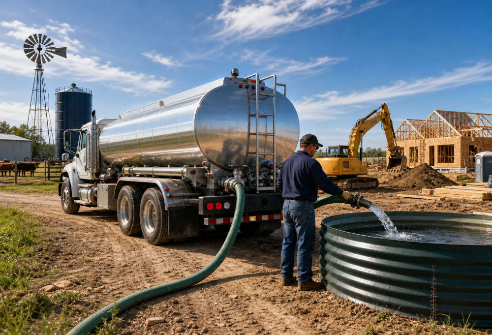 The Benefits of Hiring a Professional Water Hauling Service